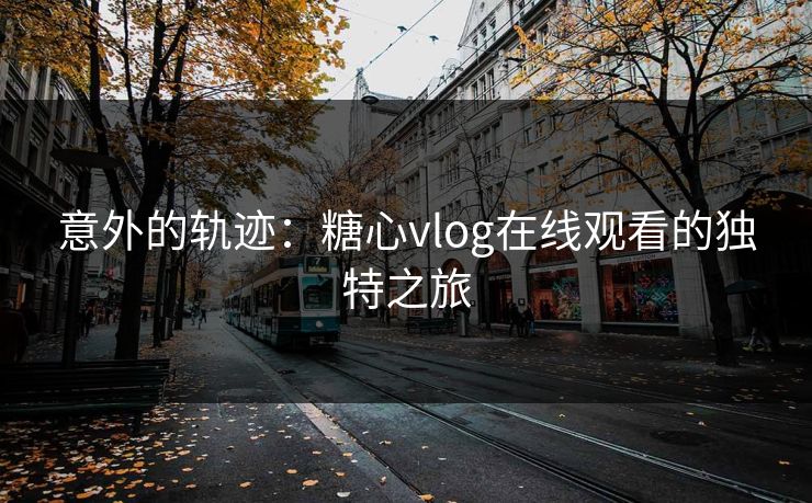 意外的轨迹：糖心vlog在线观看的独特之旅